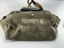 Bell System Coin Collecters Bag * Ilinois Bell * 80's