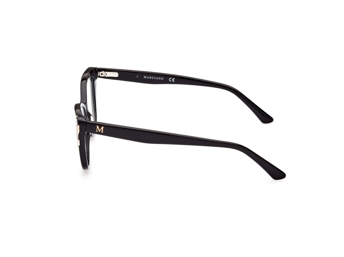 Guess by Marciano EYEGLASSES GM0381-001-52 New with case Guess by Marciano Eyeglasses GM0381-001--52-mm - Walmart.com main image 2