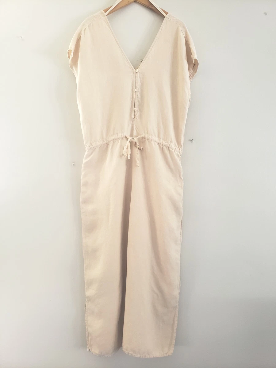 Cloth and store stone linen jumpsuit