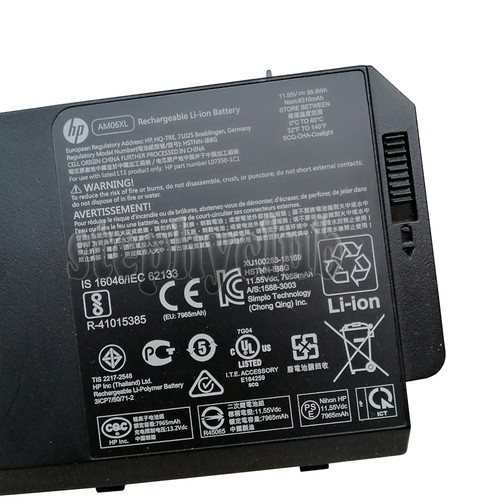 Nueva Batería Genuina para HP AM06XL L07044-855 L07350-1C1 HSN-Q12C HSTNN-IB8G - Imagen 2 de 3