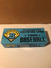 1990 Bowman MLB set - RC for Hall of Famers Frank Thomas & Larry Walker. RC Sosa
