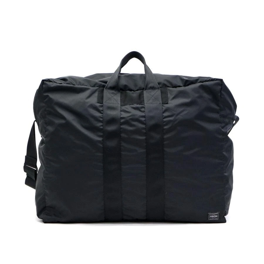 Bolsa de viagem Yoshida Porter Flex 2 vias preta grande 856-07419 fabricada no Japão -Nova em folha - Imagem 2 de 4