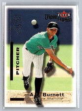 2001 Fleer Triple Crown #217 A.J. Burnett