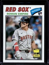 2026 Topps Heritage Roman Anthony Nickname Variation RC Rookie #86 Red Sox