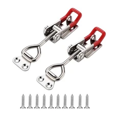 2 Pack 4003 Adjustable Toggle Latch Clamp Smoker Latch Clamps