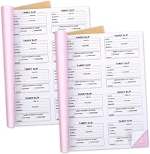 800 Pcs Tardy Slip Book with Carbonless Duplicates 3.5 x 4.3 Inch Tardy Slips