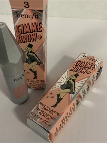 BENEFIT Gimme Brow + Volumizing Eyebrow Gel Mini Duo Gel 1g Shade 3 - Picture 2 of 4