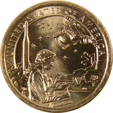 2019 D American Indians in Space Native American BU Uncirculated $1