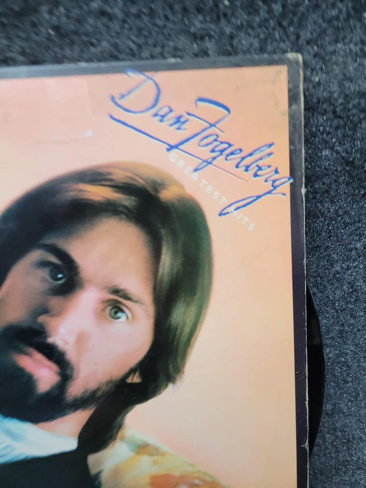 Vintage Dan Fogelberg Vinyl Record Greatest Hits LP Full Moon Epic 1982 Rock Foto 2 de 4