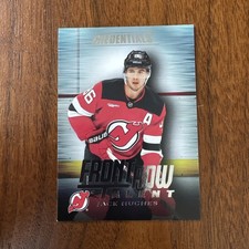 Jack Hughes Devils 2025-26 Credentials Upper Deck Front Row Talent FRT-17