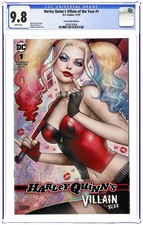 Harley Quinn's Villain of the Year #1 Elite Variant CGC 9.8 2019 4594330006