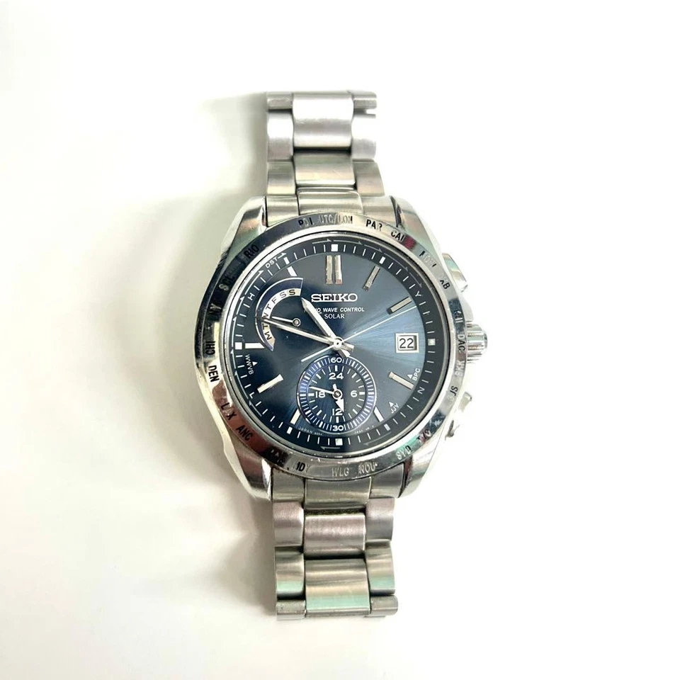 Seiko Brightz Funk Solaruhr Funkuhr solarbetrieben Uhr - Bild 2 von 4