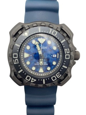CITIZEN PROMASTER Solar Watch Analog Rubber BLU NVY Titanium E168 S126541 From J