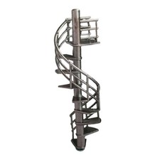 1/64 Scale Staircase Model Small Platform for Home Decor Landscape Dollhouse