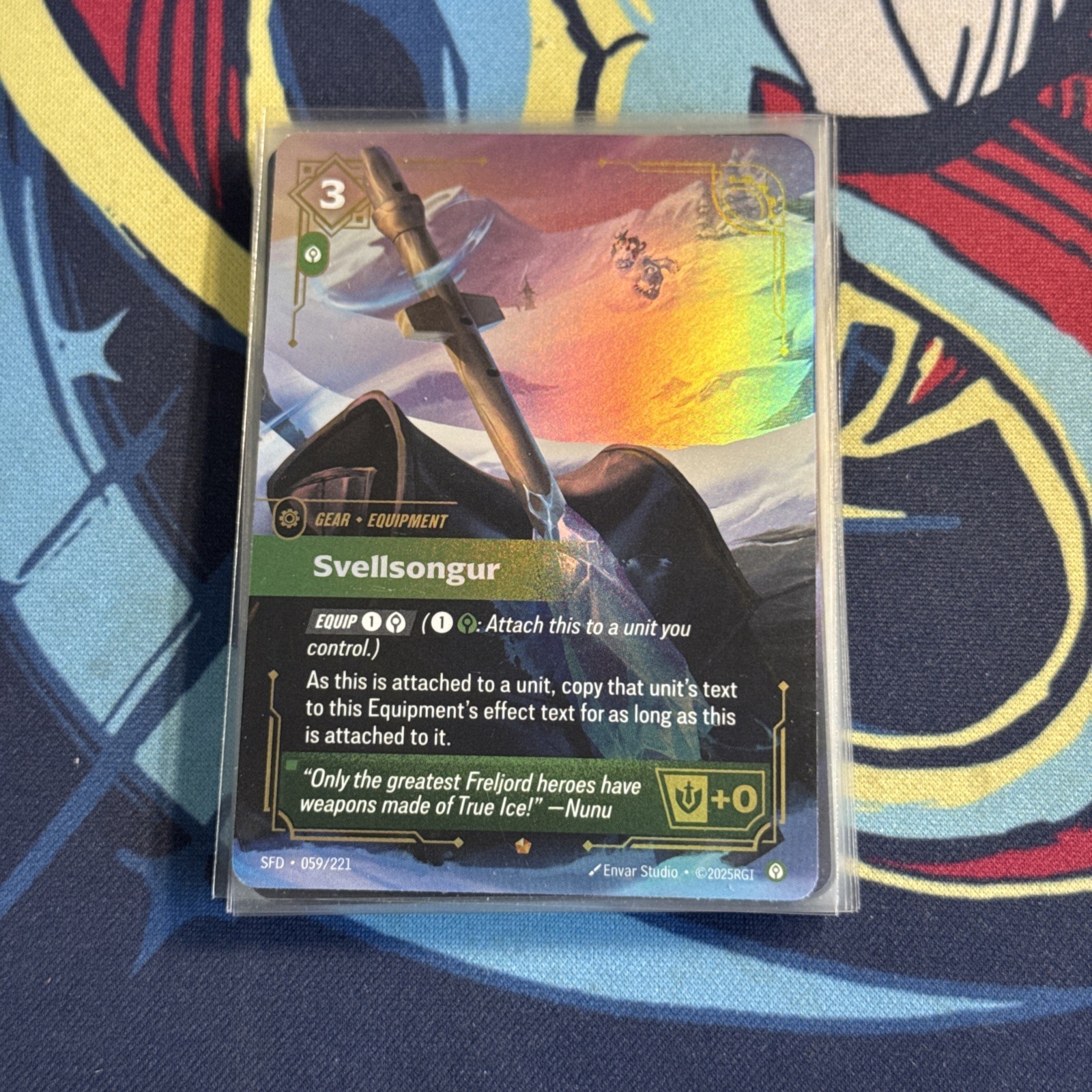 Svellsongur (Foil) 059/221 SFD Riftbound NM Spiritforged