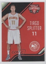 2015-16 Panini Totally Certified Mirror Red 14/149 Tiago Splitter #117 0l2