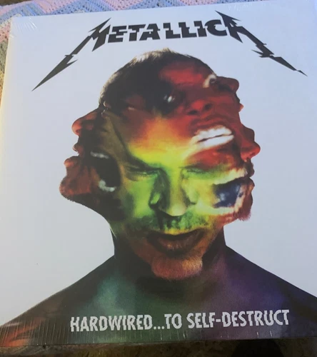 Metallica Hardwired...To Self Destruct double album vinyl records new sealed