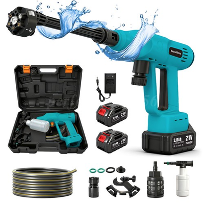 #ad Electric Cordless High Pressure Water Spray Gun Car Washer Portable Cleaner Tool $78.65