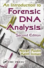 An Introduction to Forensic DNA Analysis Hardcover Keith, Rudin,
