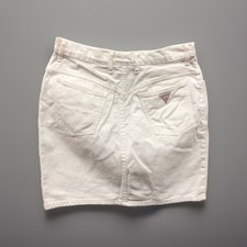 Vintage Guess By Georges Marciano USA Jean Skirt Size 32 1980  s Actual 30  