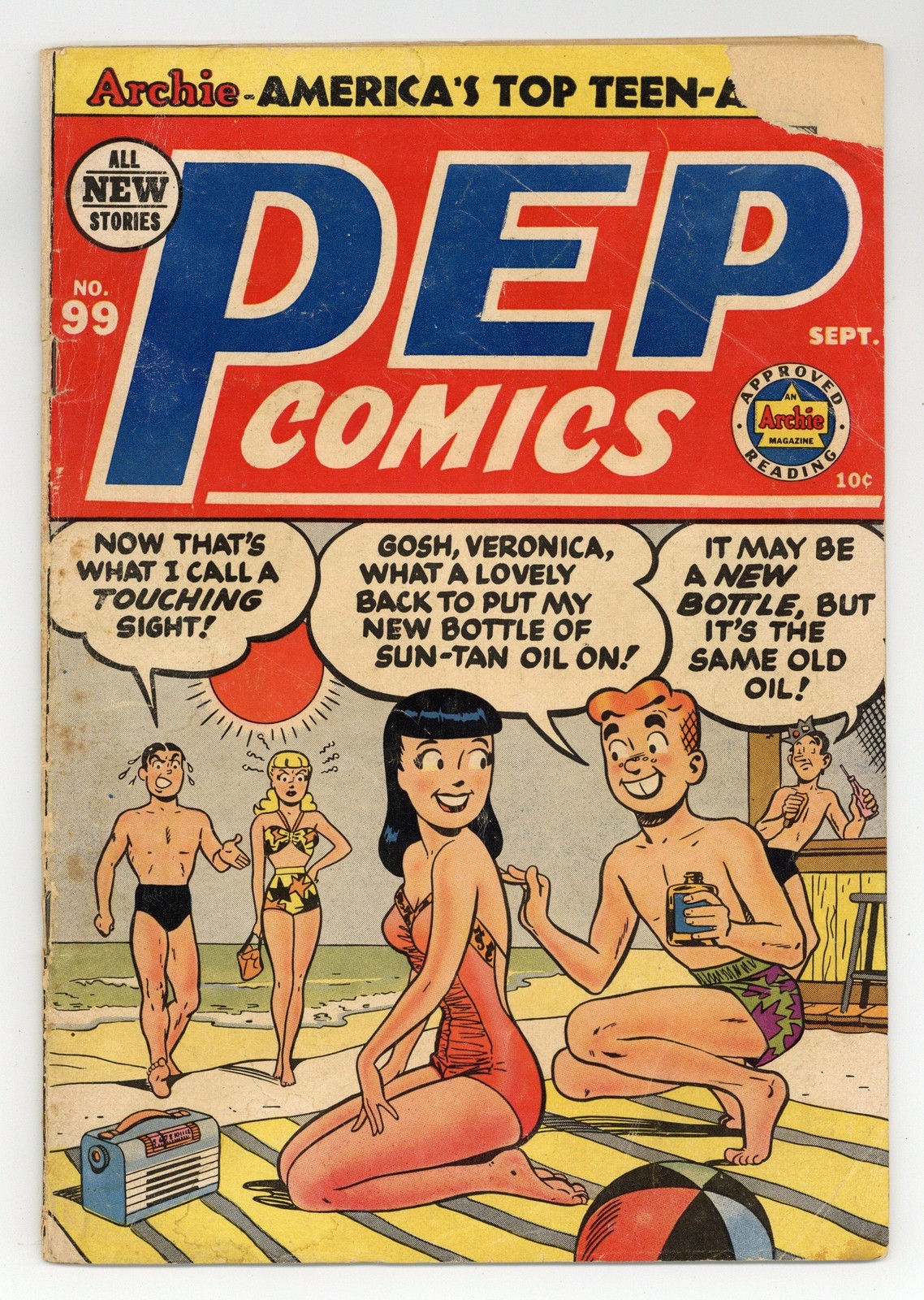 Pep Comics #99 GD 2.0 1953
