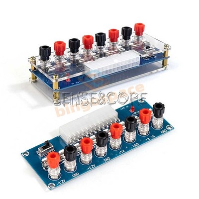 XH-M229 Desktop PC Power ATX Transfer Board 24p Power Supply Test Module W/Case