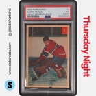 1954 Parkhurst Hockey Lucky Premium Back Gerry McNeil #1