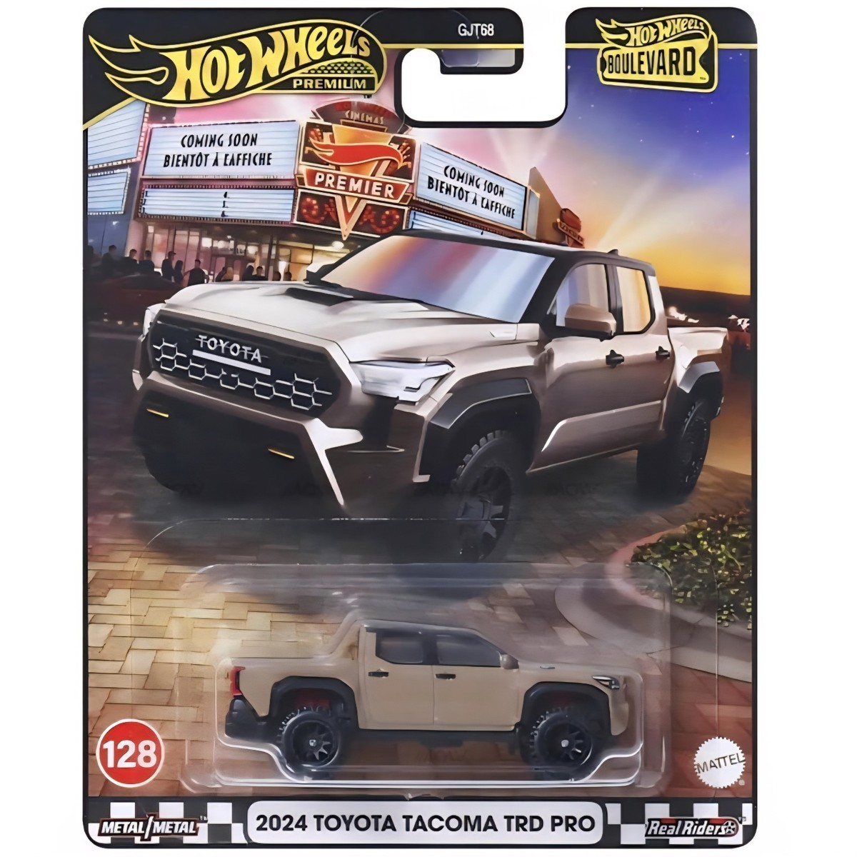READYSTOCK] HOT WHEELS PREMIUM 2024 TOYOTA TACOMA TRD PRO