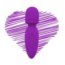 Mini Wand Massager,Small Cordless Hand-held Massager,Quiet Waterproofr Massag...