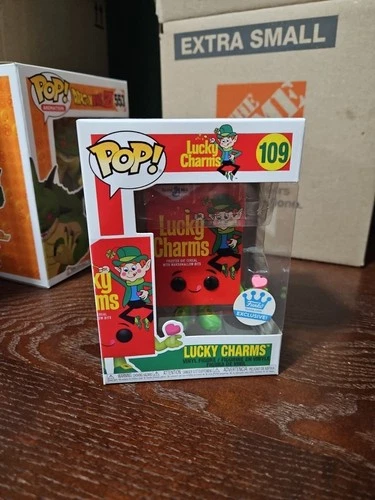 Funko Pop Ad Icons Cereals Lucky Charms Box FunkoShop Exclusive 109 Vinyl Figure