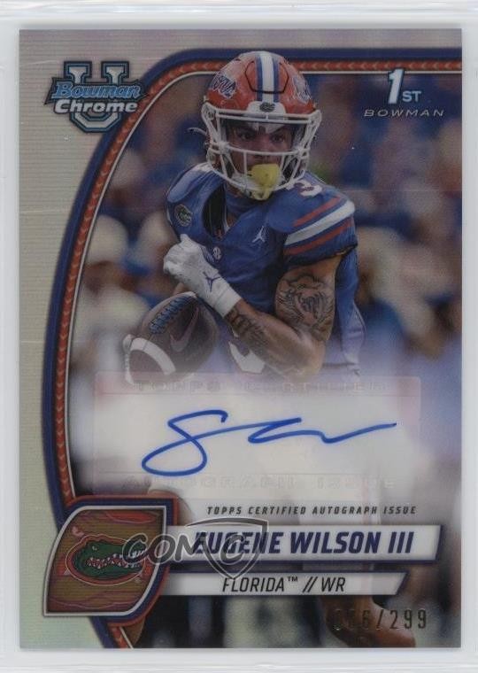 2024 Bowman U Chrome Prospect Refractor /299 Eugene Wilson III #PA-EWI Auto