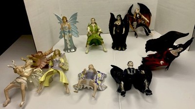 Schleich Bayala Elfs and Shadow elfs lot of 10