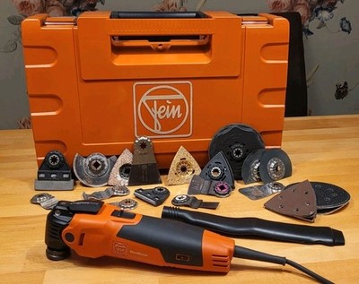 Fein Multimaster FMM 350 QSL & viel Zubehör Multitool Werkzeug | Selten benutzt