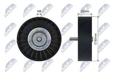 Poulies diverses Mercedes 206