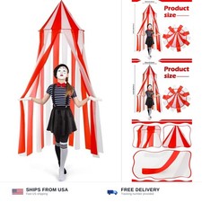 Carnival Circus Theme Party Decor, Carnival Circus Tent, Red White  Indoor R...