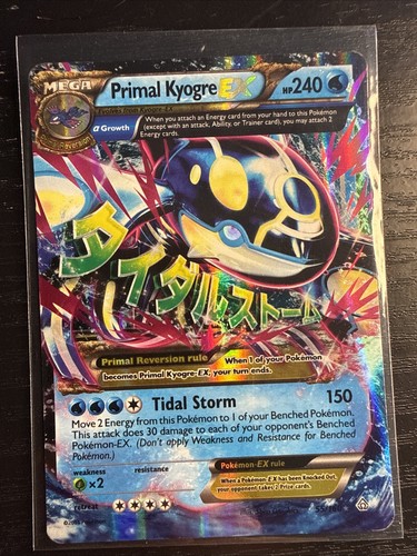 Primal Kyogre EX - 55/160 - Primal Clash - Ultra Rare - MP - Picture 1 of 2