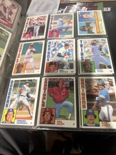 1986 Topps Baseball 700+ cards w/ Binder