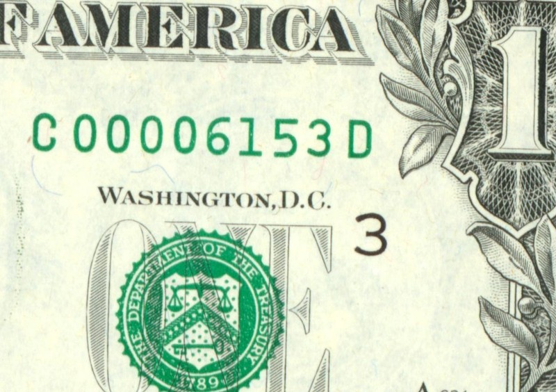 (( 4 DIGIT )) $1 1988 ((CHOICE/ GEM)) Federal Reserve ((4th of 4 consecutive))