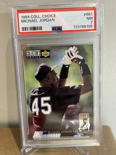 1994 Collectors Choice Michael Jordan #661 PSA 7