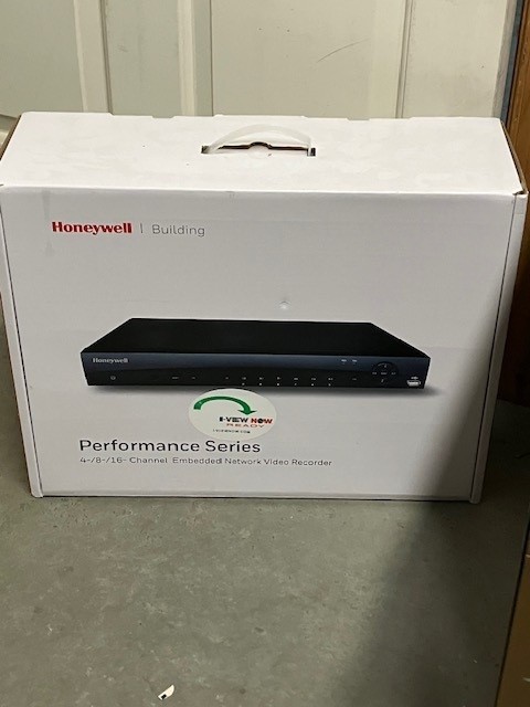 Honeywell HEN04123 Performance Series 4-Channel 4K PoE NVR 2TB - New Open Box