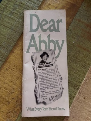 Dear Abby: What Every Teen Should Know 1988 Edition Abigail Van Buren Paperback