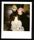 Vintage Polaroid  Photograph Snapshot Spooky Halloween Costumes