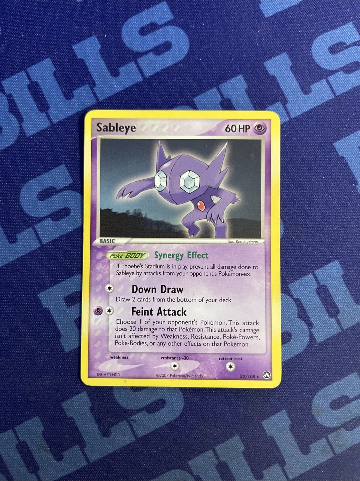 Pokemon Sableye 22/108 Power Keepers LP