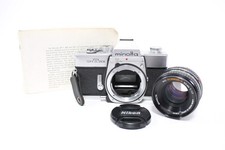 Minolta SRT201 35mm SLR Camera with Minolta 50mm f/1.7 Rokkor-X MD Lens