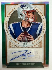 2019 Panini Chronicles - Legacy Update Rookies Jarrett Stidham #213 Green...
