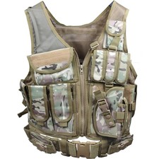 Taktische Weste Polyester Einsatzweste Outdoor Camping Wandern  S-XXL