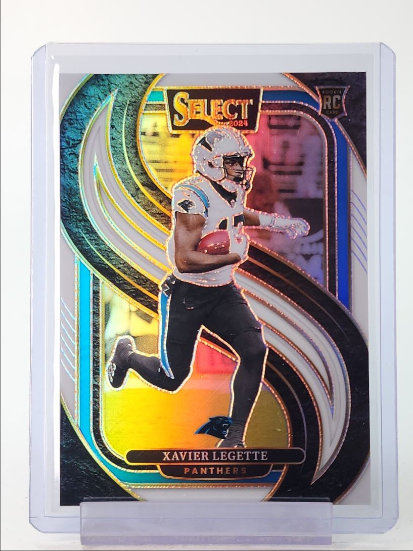 XAVIER LEGETTE 2024 SELECT PREMIER LEVEL ROOKIE WHITE PRIZM RC /35 Q4618