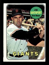 1969 Topps #102 Jim Davenport