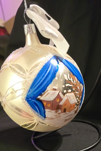 Waterford Holiday Heirloom “Winter Wonderland Ball” Christmas Ornament W/O BOX - Picture 2 of 4
