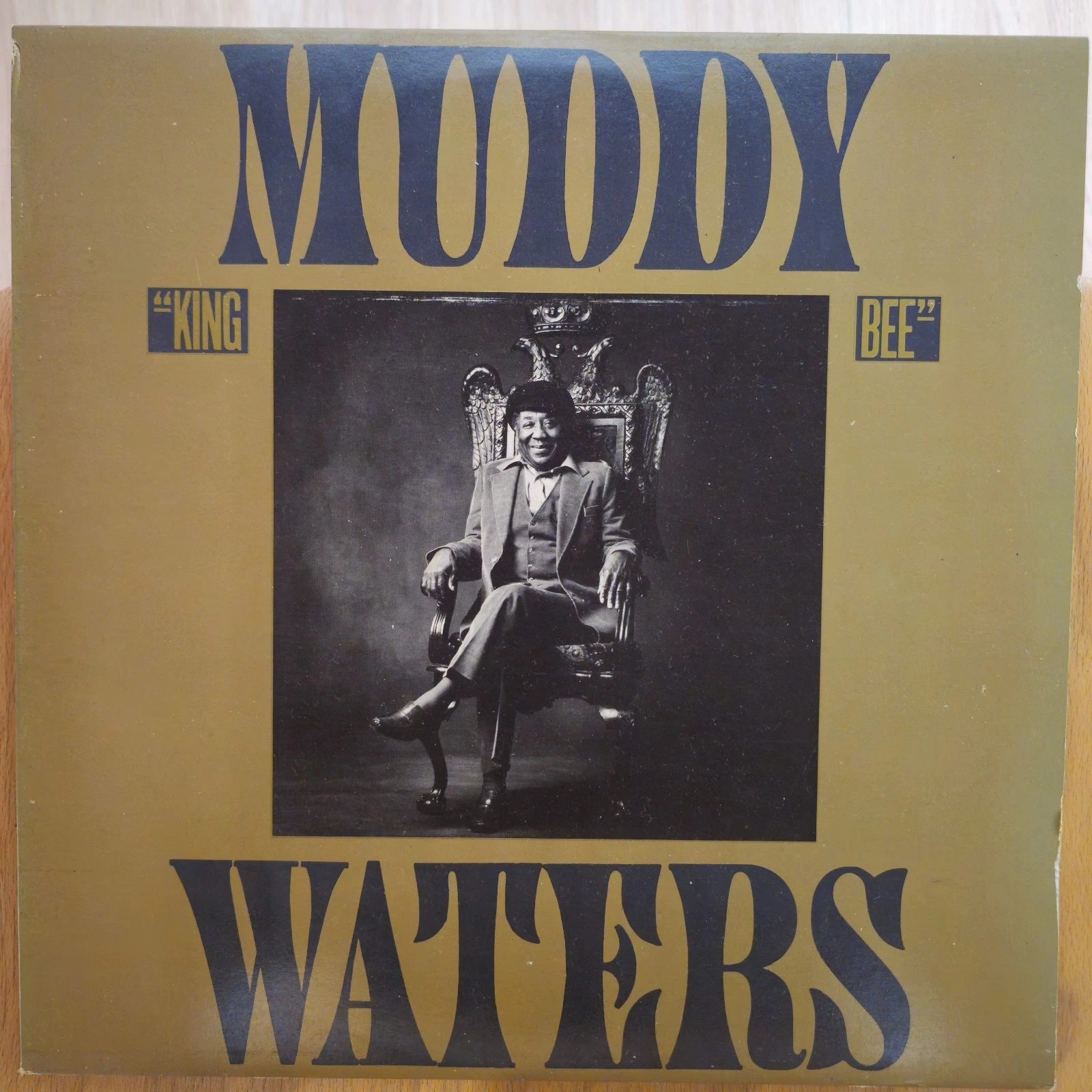 Muddy Waters King Bee Vinyle LP Blues Blue Sky CBS 1981 33t
